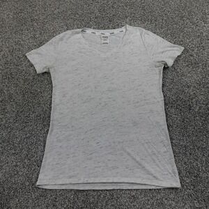 PINK Shirt Womens Extra Small Gray Dog Victoria Secret Casual Lightweight Sleep